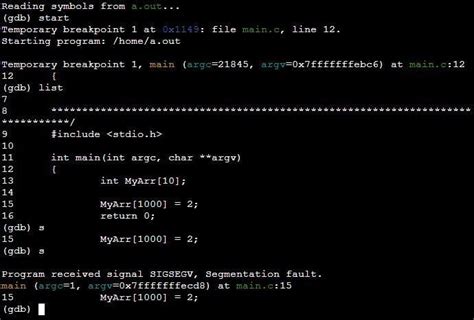 段错误|处理C语言中的常见段错误(Segmentation Fault)问题